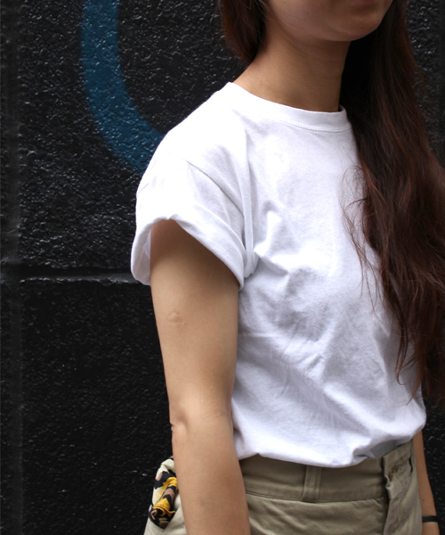 BEAMS BOY（ビームスボーイ）の「HANES / WHITE 3パック Tシャツ（Tシャツ/カットソー・レディース・ホワイト・ONE SIZE）」の4枚目の写真