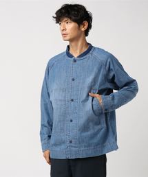 AOZORA/アオゾラ　リフレクターステッチオーバーシャツ
