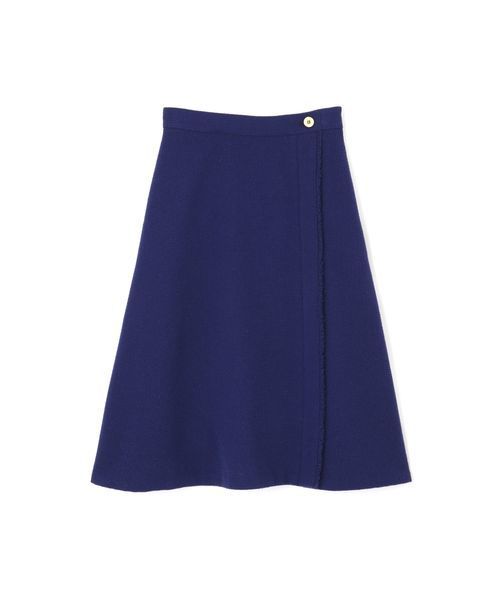 NATURAL BEAUTY BASIC（ナチュラルビューティーベーシック）の「【JJ 1月号掲載】ドビーフレアスカート（スカート・レディース・ベージュ/ブルー・SMALL/MEDIUM/LARGE）」の14枚目の写真