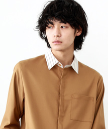 STUDIOUS | 【STUDIOUS】ソフトウォームクロスクレリックシャツ(シャツ/ブラウス)