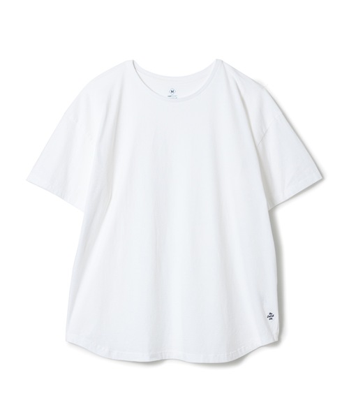 DAILY STANDARD by SANDINISTA（デイリースタンダードバイサンディニスタ）の「Cadet Easy Fit Round Tee / イージフィット裾ラウンドTシャツ（Tシャツ/カットソー・メンズ・ホワイト/チャコールグレー/ブラック/ネイビー/ヘザーグレー・SMALL/MEDIUM/LARGE）」の16枚目の写真
