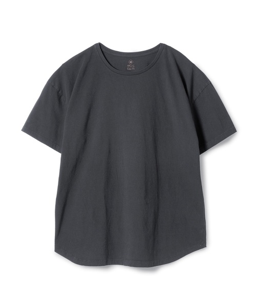 DAILY STANDARD by SANDINISTA（デイリースタンダードバイサンディニスタ）の「Cadet Easy Fit Round Tee / イージフィット裾ラウンドTシャツ（Tシャツ/カットソー・メンズ・ホワイト/チャコールグレー/ブラック/ネイビー/ヘザーグレー・SMALL/MEDIUM/LARGE）」の20枚目の写真