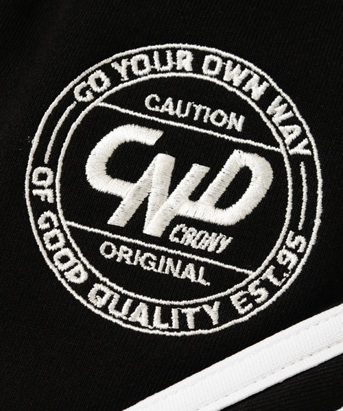 Candy Stripper（キャンディストリッパー）の「BASIC EMBROIDERED JERSEY パンツ（その他パンツ・レディース・ブラック/ラベンダー/ネイビー・2）」の10枚目の写真