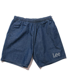 Lee リー / ATHLETIC SHORTS ロゴプリントアスレチックイージーデニムショーツ / LM8463