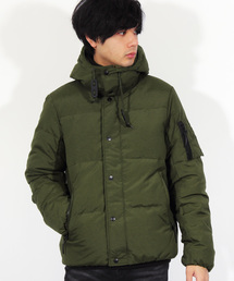 8(eight) | ダウンジャケット フード ブルゾン(ダウンジャケット/コート)
