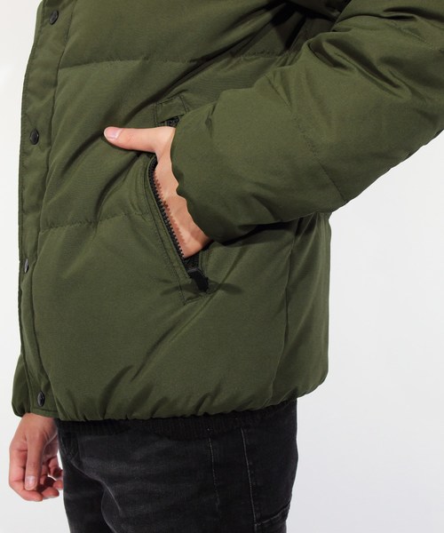 ８(eight)（エイト）の「ダウンジャケット フード ブルゾン（ダウンジャケット/コート・メンズ・ブラック/ネイビー/レッド/カーキ・MEDIUM/LARGE/X-LARGE）」の18枚目の写真