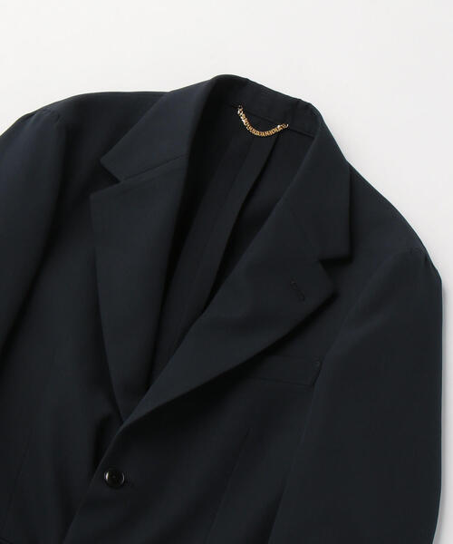 UNITED ARROWS & SONS（ユナイテッドアローズアンドサンズ）の「UNITED ARROWS & SONS（ユナイテッドアローズ＆サンズ）JINGUMAE JACKET（テーラードジャケット・メンズ・ブラック/オリーブ/ネイビー・MEDIUM/LARGE/SMALL/X-LARGE）」の9枚目の写真