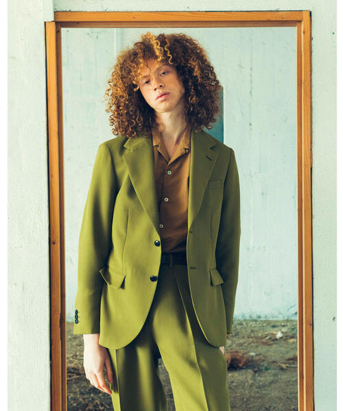 UNITED ARROWS & SONS（ユナイテッドアローズアンドサンズ）の「UNITED ARROWS & SONS（ユナイテッドアローズ＆サンズ）JINGUMAE JACKET（テーラードジャケット・メンズ・ブラック/オリーブ/ネイビー・MEDIUM/LARGE/SMALL/X-LARGE）」の7枚目の写真