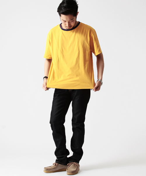 BEAMS（ビームス）の「○CHAMPION×BEAMS / 別注 リバーシブル LARGE TEE（Tシャツ/カットソー・メンズ・ホワイト/ネイビー・SMALL/MEDIUM）」の14枚目の写真