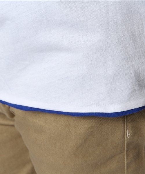 BEAMS（ビームス）の「○CHAMPION×BEAMS / 別注 リバーシブル LARGE TEE（Tシャツ/カットソー・メンズ・ホワイト/ネイビー・SMALL/MEDIUM）」の7枚目の写真