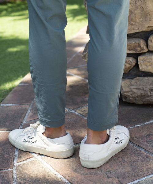 #Re:room URBAN BEACH CLUB（リルームアーバンビーチクラブ）の「ストレッチスリムスラックス（スラックス・メンズ・ブラック/ベージュ・SMALL/MEDIUM/LARGE）」の16枚目の写真