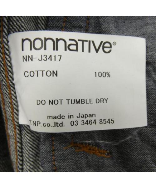 セール】nonnative デニムジャケット NN-J3417 M - メルカリ