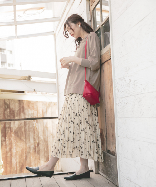 GLOBAL WORK（グローバルワーク）の「ベンリサイズショルダー/848182（ショルダーバッグ・レディース・ベージュ/レッド/ブラック/ダークブラウン/その他・FREE）」の7枚目の写真