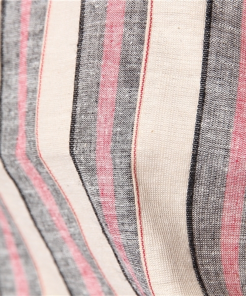 mystic(ミスティック)の「ストライプフレアスリーブプルオーバー(シャツ/ブラウス・レディース・オレンジ/ブルー/ピンク・フリ-)」の13枚目の写真