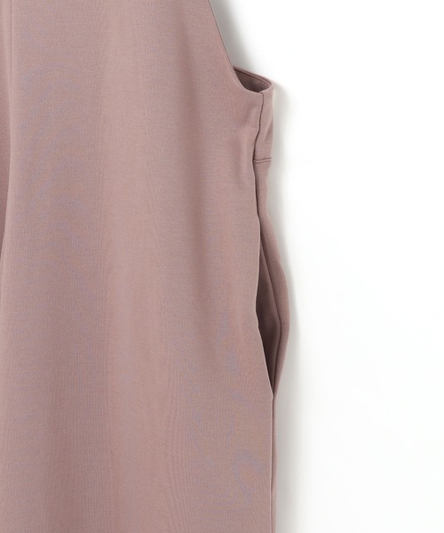 andme（アンドミー）の「きれいめポンチVネックキャミサロペット（サロペット/オーバーオール・レディース・ブラック/ライトブラウン/ネイビー/カーキ/グレー系その他・M）」の13枚目の写真