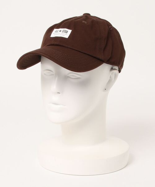 CONVERSE(コンバース)の「CN WH LABEL LOW CAP(キャップ・メンズ・ホワイト/ブラック/ベージュ/ネイビー/グレー/ブルー/ダークグレー/ブロンズ/ブルー系その他/ブラウン/ピンク/グリーン/ライトグリーン/マスタード/パープル・57~59cm)」の6枚目の写真