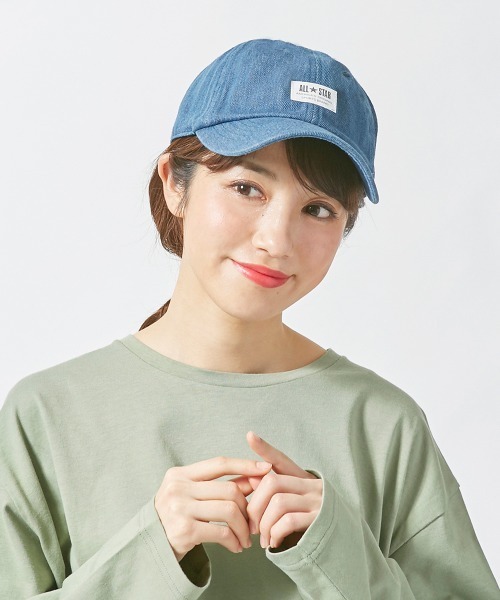 CONVERSE(コンバース)の「CN WH LABEL LOW CAP(キャップ・メンズ・ホワイト/ブラック/ベージュ/ネイビー/グレー/ブルー/ダークグレー/ブロンズ/ブルー系その他/ブラウン/ピンク/グリーン/ライトグリーン/マスタード/パープル・57~59cm)」の17枚目の写真