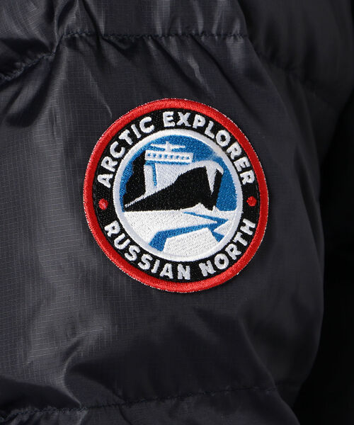 ARCTIC EXPLORER（アークティックエクスプローラー）の「【ARCTIC EXPLORER / アークティック エクスプローラー 】FANAT（ダウンジャケット/コート・メンズ・ブラック/ネイビー・S/M/L）」の13枚目の写真