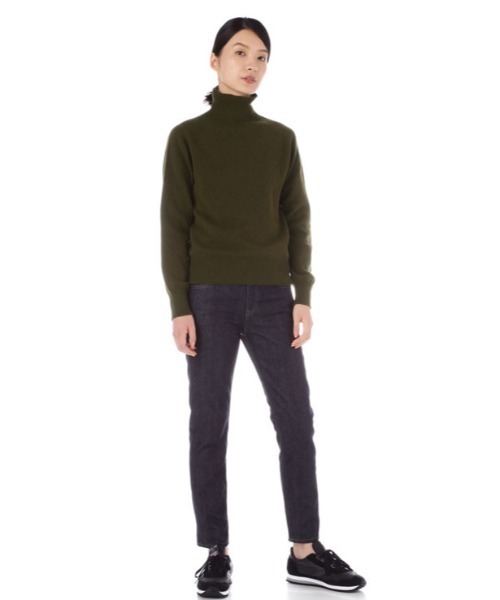 SUNSPEL（サンスペル）の「SUNSPEL / WOMEN’S LAMBSWOOL（ニット/セーター・レディース・オフホワイト/グリーン・2）」の10枚目の写真