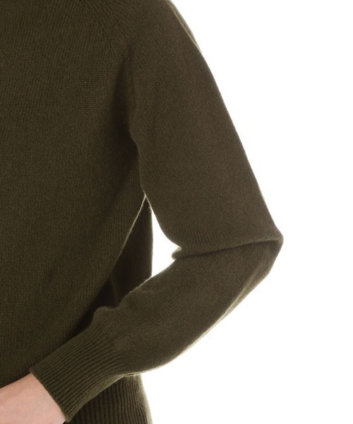 SUNSPEL（サンスペル）の「SUNSPEL / WOMEN’S LAMBSWOOL（ニット/セーター・レディース・オフホワイト/グリーン・2）」の6枚目の写真