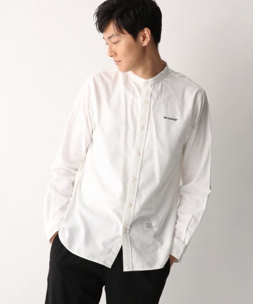NO COFFEE（ノーコーヒー）の「NO COFFEE/シャツ/860630（シャツ/ブラウス・メンズ・ホワイト/ブラック・MEDIUM/LARGE/X-LARGE）」の5枚目の写真
