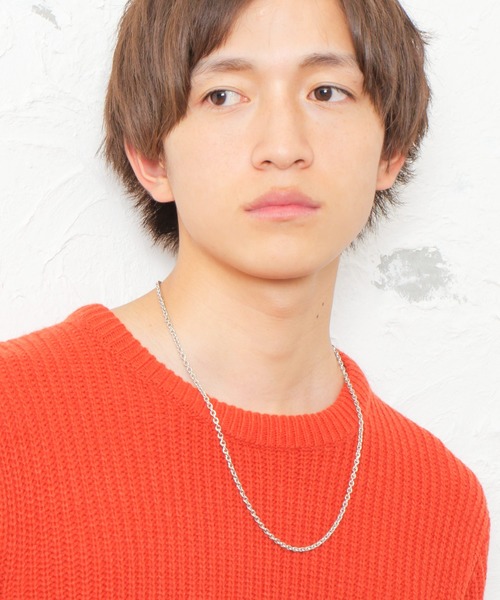 MinoriTY（マイノリティ）の「スチールリンクチェーン60cm（ネックレス・メンズ・ブラック/シルバー/ゴールド・60）」の4枚目の写真