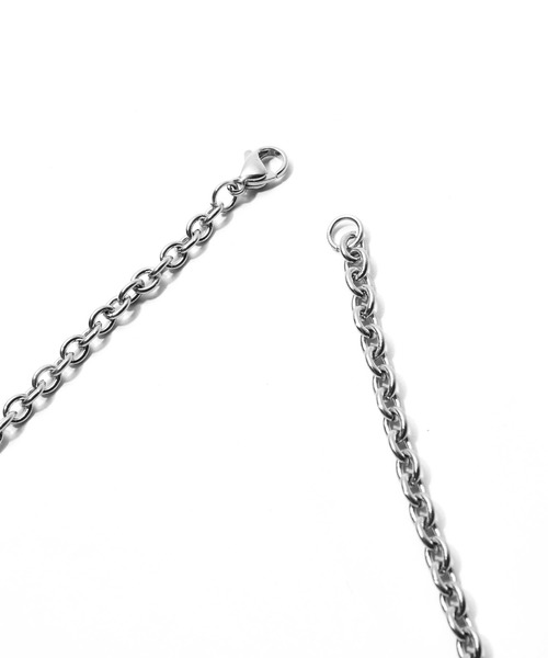 MinoriTY（マイノリティ）の「スチールリンクチェーン60cm（ネックレス・メンズ・ブラック/シルバー/ゴールド・60）」の6枚目の写真