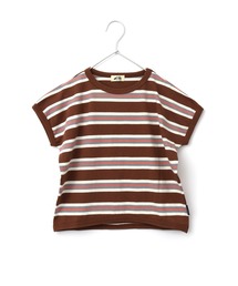 MAKE YOUR DAY | 【リンクコーデ】マルチボーダーＴシャツ■80～140cm(Tシャツ/カットソー)