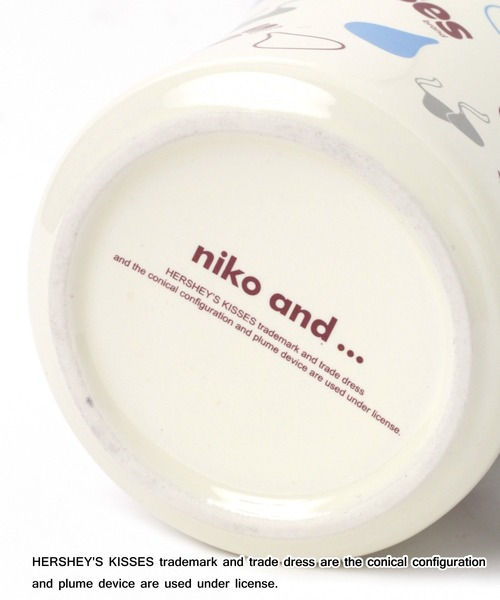 niko and...（ニコアンド）の「【HERSHEY'S(ハーシー)/HERSHEY'S KISSES(ハーシーキス)】コラボマグカップ（グラス/マグカップ/タンブラー・レディース・ブラウン/オフホワイト・0）」の8枚目の写真