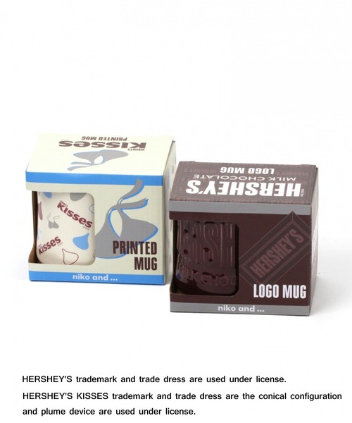 niko and...（ニコアンド）の「【HERSHEY'S(ハーシー)/HERSHEY'S KISSES(ハーシーキス)】コラボマグカップ（グラス/マグカップ/タンブラー・レディース・ブラウン/オフホワイト・0）」の12枚目の写真