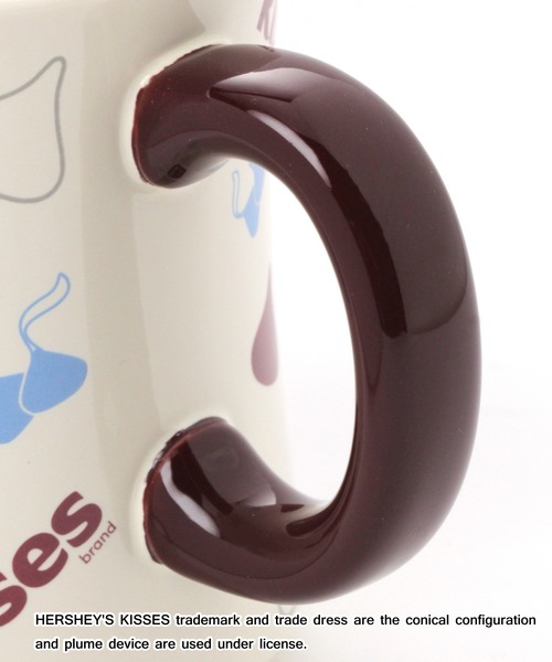 niko and...（ニコアンド）の「【HERSHEY'S(ハーシー)/HERSHEY'S KISSES(ハーシーキス)】コラボマグカップ（グラス/マグカップ/タンブラー・レディース・ブラウン/オフホワイト・0）」の5枚目の写真