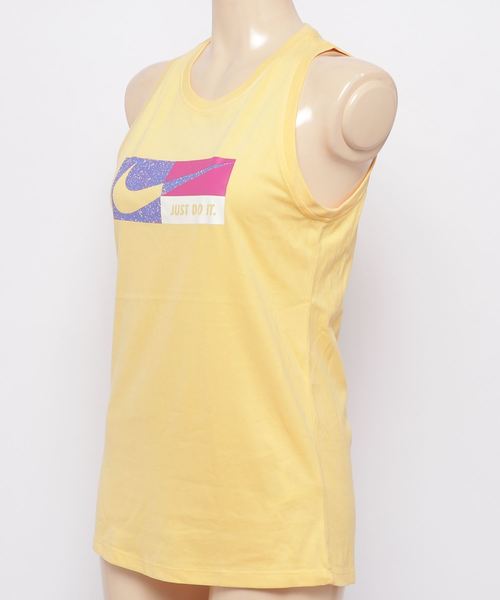 NIKE（ナイキ）の「ナイキ NIKE ウィメンズ ドライ DFC アイコン クラッシュ タンク（タンクトップ・レディース・ブラック/イエロー/ブルー・S/M/L）」の5枚目の写真