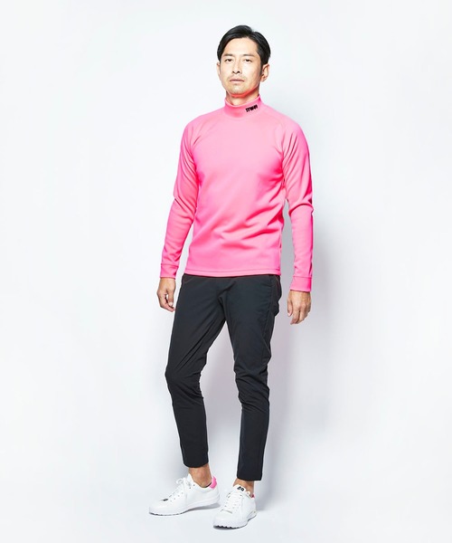 TFW49(ティーエフダブリュー)の「MOCK NECK L/S(Tシャツ/カットソー・メンズ・ピンク/カーキ/ブラック/ホワイト/イエロー・3/4/5/2)」の13枚目の写真