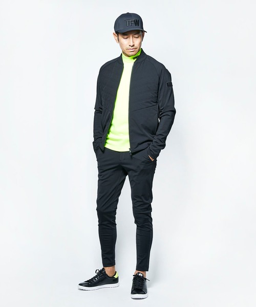 TFW49(ティーエフダブリュー)の「MOCK NECK L/S(Tシャツ/カットソー・メンズ・ピンク/カーキ/ブラック/ホワイト/イエロー・3/4/5/2)」の15枚目の写真