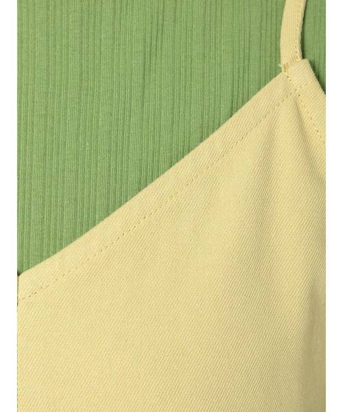 セール ロングキャミレイヤードトップス セットアイテム ワンピース ワンピース Jouetie ジュエティ のファッション