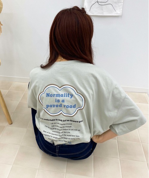 apres jour（アプレジュール）の「アソートスリットBIGT【ZOZOTOWN限定アイテム】（Tシャツ/カットソー・レディース・ホワイト/その他/オフホワイト/ブラック/モカ/アイボリー/ホワイト系その他2/ブルー/ブルー系その他/ライトホワイト/ホワイト系その他/チャコールグレー/ダークブルー/ミント/パープル/グリーン系その他・フリー）」の12枚目の写真