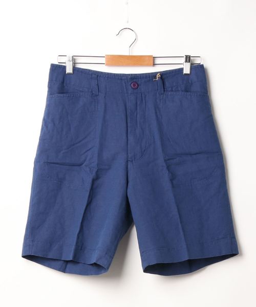 JOEY FACTORY(ジョーイファクトリー)の「/JOEY FACTORY/LINEN BAKER SHORTS(その他パンツ・メンズ・ブルー/ホワイト/グリーン・MEDIUM/X-LARGE/LARGE)」の7枚目の写真