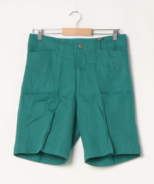 JOEY FACTORY(ジョーイファクトリー)の「/JOEY FACTORY/LINEN BAKER SHORTS(その他パンツ・メンズ・ブルー/ホワイト/グリーン・MEDIUM/X-LARGE/LARGE)」の6枚目の写真