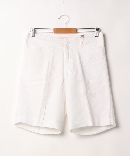 JOEY FACTORY(ジョーイファクトリー)の「/JOEY FACTORY/LINEN BAKER SHORTS(その他パンツ・メンズ・ブルー/ホワイト/グリーン・MEDIUM/X-LARGE/LARGE)」の5枚目の写真
