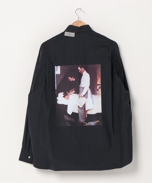 Name.（ネーム）の「【Name.】NORMAN ROCKWELLバックプリントシャツ/NMSH-20AW-009（シャツ/ブラウス・メンズ・ライトブルー/インディゴブルー・1/0/2）」の18枚目の写真