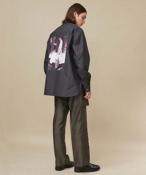 Name.（ネーム）の「【Name.】NORMAN ROCKWELLバックプリントシャツ/NMSH-20AW-009（シャツ/ブラウス・メンズ・ライトブルー/インディゴブルー・1/0/2）」の9枚目の写真