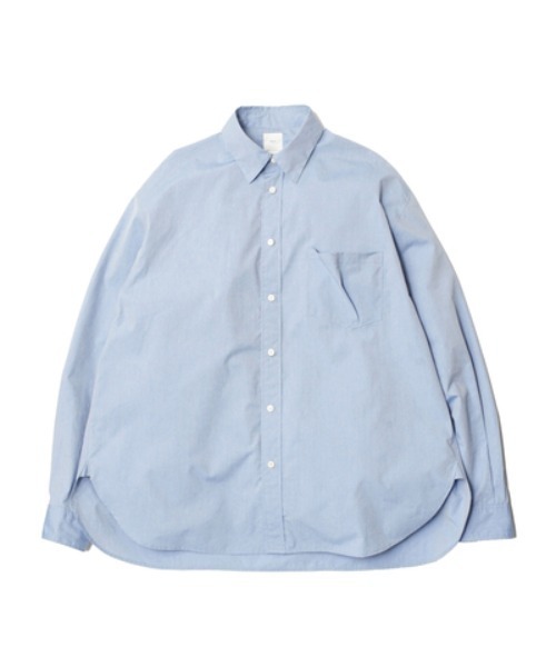 Name.（ネーム）の「【Name.】NORMAN ROCKWELLバックプリントシャツ/NMSH-20AW-009（シャツ/ブラウス・メンズ・ライトブルー/インディゴブルー・1/0/2）」の5枚目の写真