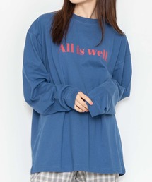 WEGO | WEGO/＊2020秋＊カラーロゴプリントロンT(Tシャツ/カットソー)