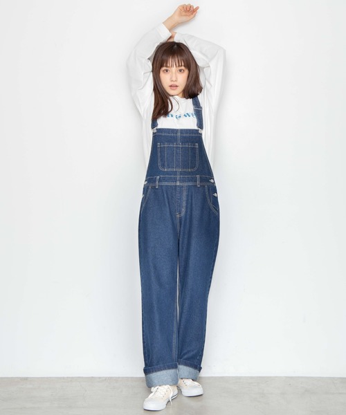 WEGO(ウィゴー)の「WEGO/カラーロゴプリントロンT(Tシャツ/カットソー・レディース・ホワイト/ブルー・SMALL/MEDIUM/LARGE)」の11枚目の写真