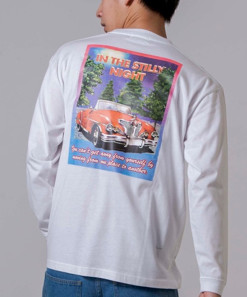 WEGO(ウィゴー)の「WEGO/クラシックフォトロンT(Tシャツ/カットソー・メンズ・ホワイト系その他/ホワイト・SMALL/MEDIUM/LARGE)」の1枚目の写真