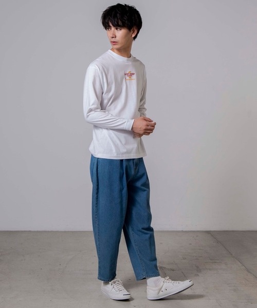 WEGO(ウィゴー)の「WEGO/クラシックフォトロンT(Tシャツ/カットソー・メンズ・ホワイト系その他/ホワイト・SMALL/MEDIUM/LARGE)」の5枚目の写真