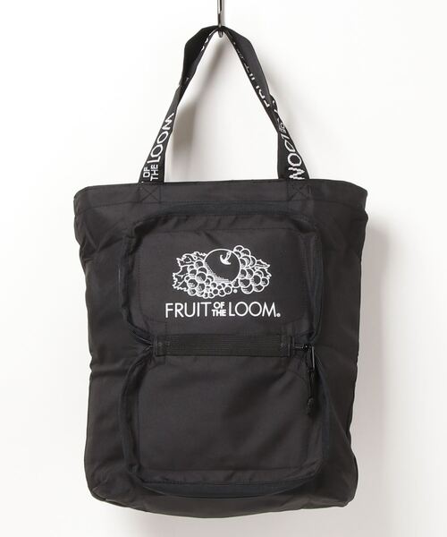 FRUIT OF THE LOOM(フルーツオブザルーム)の「FRUIT OF THE LOOM PACK COOLER TOTE(エコバッグ/サブバッグ・レディース・ブラック/パープル/レッド/サックスブルー/ピンク/イエロー・FREE)」の18枚目の写真