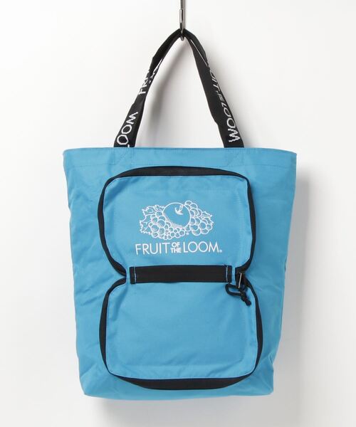 FRUIT OF THE LOOM(フルーツオブザルーム)の「FRUIT OF THE LOOM PACK COOLER TOTE(エコバッグ/サブバッグ・レディース・ブラック/パープル/レッド/サックスブルー/ピンク/イエロー・FREE)」の10枚目の写真