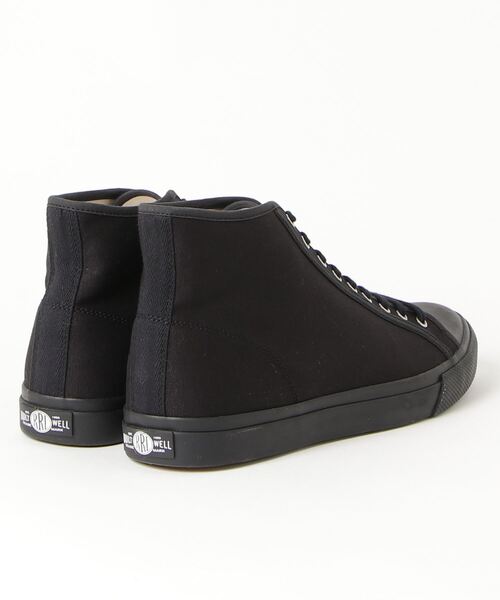 RRL(ダブル アール エル)の「Mayport キャンバス スニーカー(スニーカー・メンズ・ブラック系1・11-D/7-D/9D/10D/8D)」の7枚目の写真