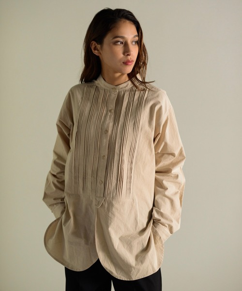 Auntie Rosa Holiday（アンティローザホリデー）の「ピンタックブラウス（シャツ/ブラウス・レディース・ホワイト/ブラック/ベージュ・FREE）」の12枚目の写真